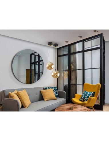 SCHULLER LÂMPADA DE TETO Dark 20, 1 LUZ. PRETO...