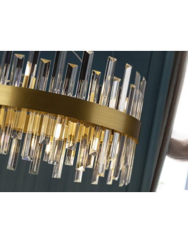 SCHULLER LAMPARA DE TECHO GRACE 14 LUCES, ORO.