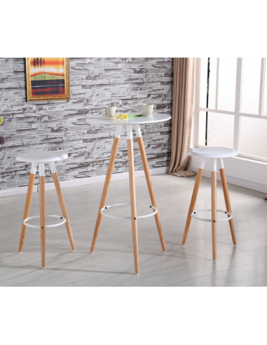 Mesa Alta 60 de diseño nórdico|Montmartre