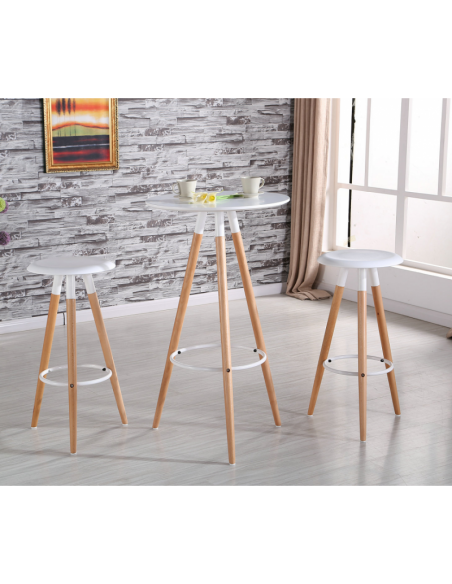 Mesa alta 60 em design nórdico / Montmartre Mesa alta 60 em design nórdico / Montmartre