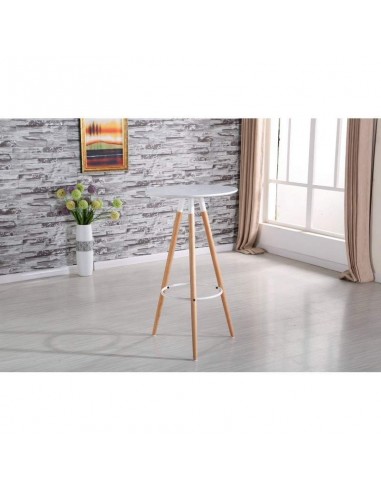 Mesa alta 60 em design nórdico / Montmartre
