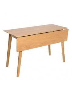 Mesa de cozinha dobrável TORI 120x50 (75) cm. Chapa de...