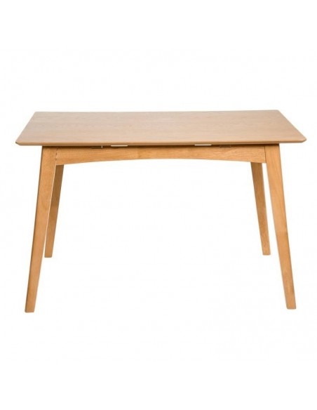 Mesa de cozinha dobrável TORI 120x50 (75) cm. Chapa de carvalho e pernas de madeira.