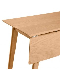 Mesa cocina abatible TORI 120x50 (75) cm. Chapa roble y... 2