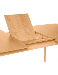 Mesa extensível ENMA 120(150) x 80 cm. Chapa de carvalho... 2