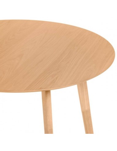 Mesa redonda para cocina MONNA 100 cm. Chapada...