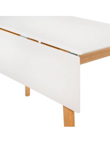 Mesa cocina abatible TORI 120x50 (75) cm. Laca...