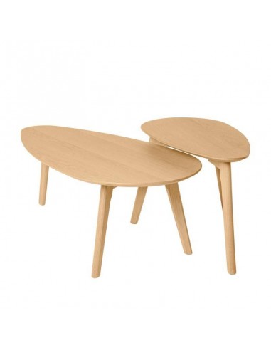 Conjunto de mesa de centro CONRAD, chapa de...