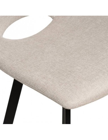 Taburete CLARK de 65,5 cm. Asiento tapizado en...