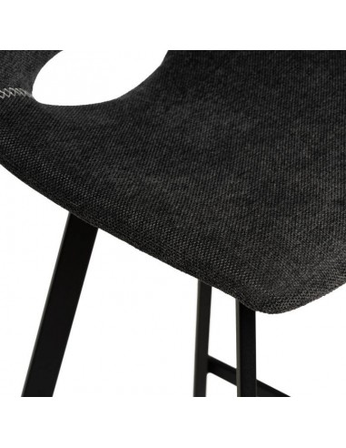 Taburete CLARK de 65,5 cm. Asiento tapizado en...