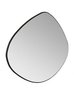 Espejo de diseño EATON 67 x 60, marco MDF en negro. 2