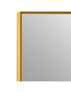 Espelho MICHIGAN 160 x 60 cm, moldura alumínio dourado. 2