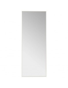 Espelho MICHIGAN 160x60 cm, moldura alumínio branco. 2