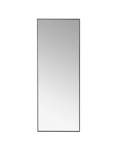 Espejo MICHIGAN 160 x60 cm, marco aluminio en negro. 2