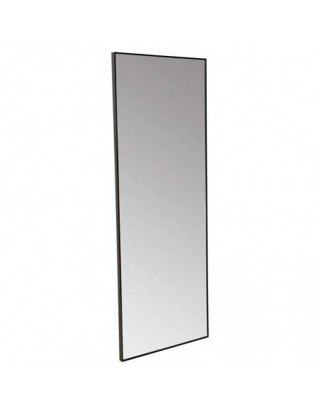 Espejo MICHIGAN 160 x60 cm, marco aluminio en negro.