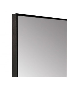 Espelho HARVARD 70 x 90 cm, moldura em alumínio preto. 2