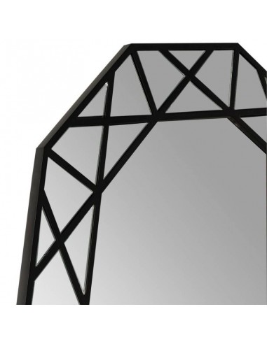 Espelho redondo PASADENA 80 cm, moldura em...