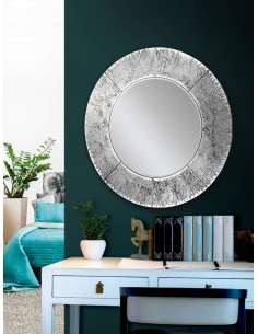 ESPELHO REDONDO SCHULLER AURORA PRATA