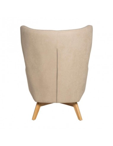 POLTRONA DE DESIGN NORDICO LISBOA, tecido, madeira