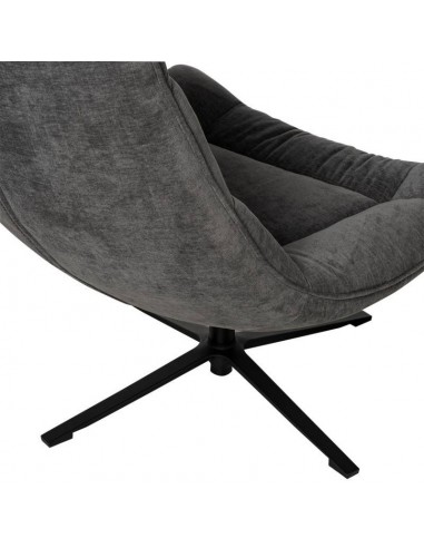 Butaca giratoria 360º PARMA, asiento amplio en...