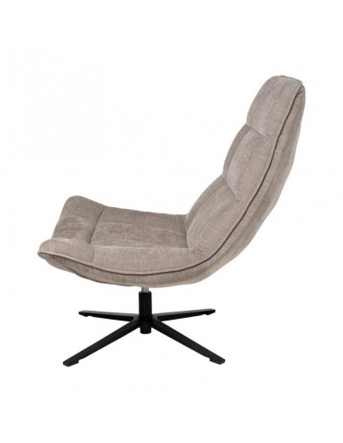 Poltrona PARMA giratória 360º, assento largo em...