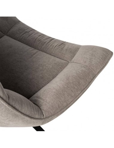 Poltrona PARMA giratória 360º, assento largo em...