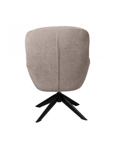 Poltrona giratória BOLONIA 360º, tecido cinza...