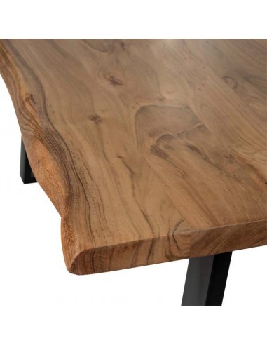 Mesa de comer LABAN 140 x 90, tapa en madera de...