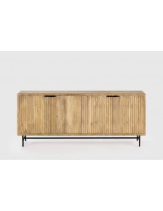 APARADOR étnico MUNDRA 190 x 40, MADERA de MANGO y METAL.