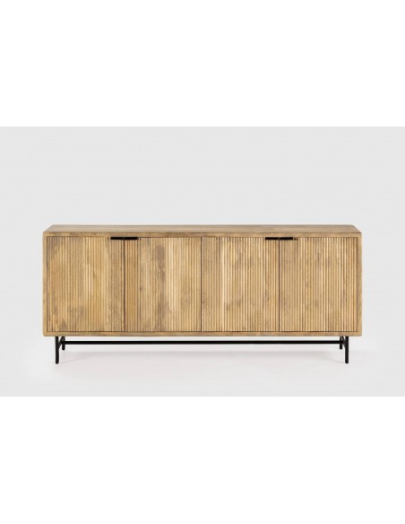 APARADOR étnico MUNDRA 190 x 40, MADERA de MANGO y METAL.