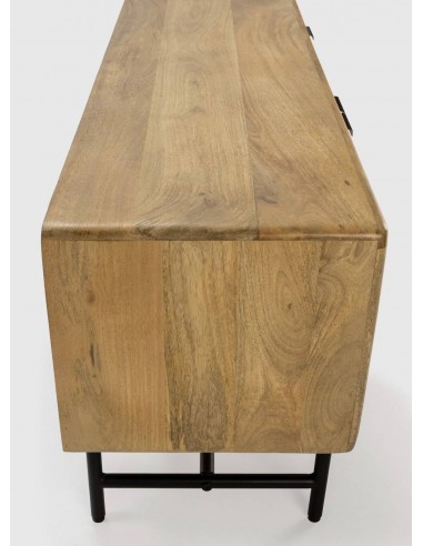 MUEBLE TV étnico MUNDRA 145 x 40, MADERA MANGO...