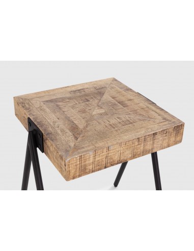 MESA DE RINCON INDRA 50 x 45, MADERA MANGO,...