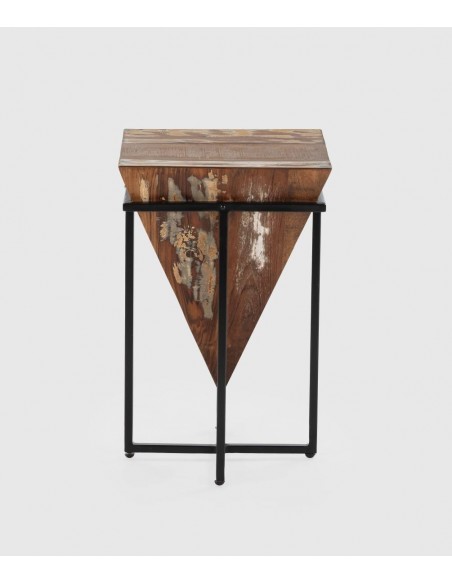 MESA DE RINCON AVATAR 56 x 36. MADERA y METAL.