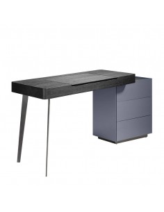 Secretária e toucador Angel Cerdá 7136. Madeira wengé...