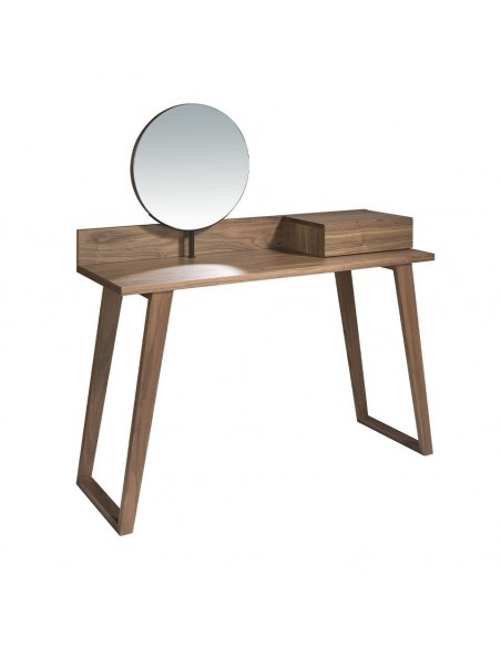 Angel Cerdá Tocador FLASH 120 x 45. Madera Nogal con espejo giratorio