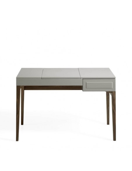 Ángel Cerdá Tocador WING ,120 x 50. Madera color Niebla con espejo abatible y joyero