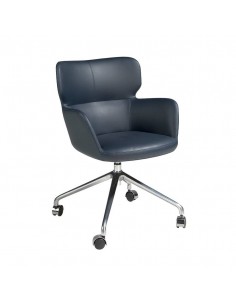 Ángel Cerdá sillón de oficina giratoria GREF. Piel...