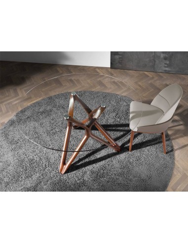 Ángel Cerdá 1108, mesa redonda de cristal Vium...