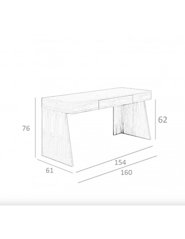 Ángel Cerdá 3217. Escritorio CARPIE 160 x 61....