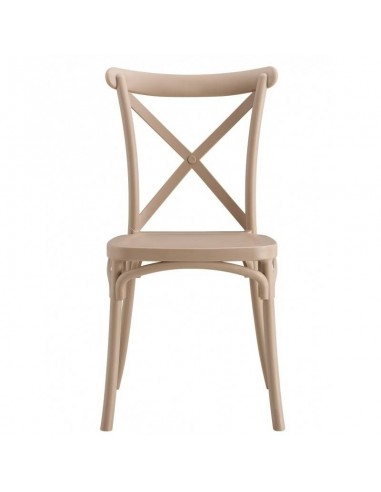 Silla exterior CRUCIS, apilable, tratamiento...