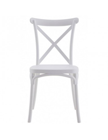 Silla exterior CRUCIS, apilable, tratamiento...