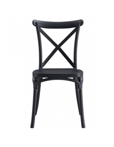 Silla exterior CRUCIS, apilable, tratamiento...