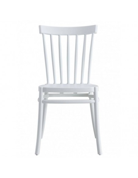 Silla exterior DAMIR, apilable, tratamiento anti UV, polipropileno