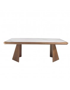 Angel Cerdá 1106. Mesa WERVI 220 x 110. Porcelánico y...