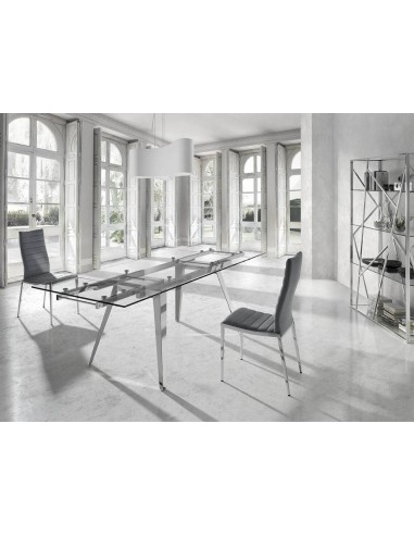 Ángel Cerdá 1005. Mesa extensible de cristal...
