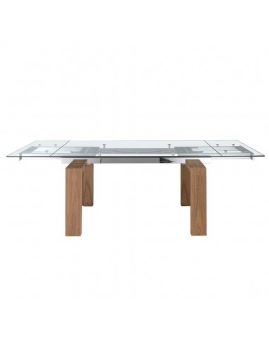 Ángel Cerdá 1007. Mesa extensible de cristal...