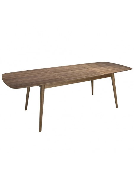 Ángel Cerdá 1100. Mesa extensível GESTA 180(260) x 100, nogueira.