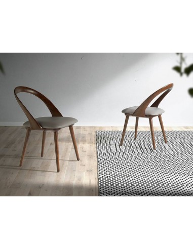 Ángel Cerdá 4063. Silla FADIL, madera color...