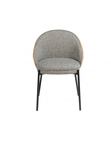 Ángel cerdá 4115. Cadeira UBAID em tecido cinza...