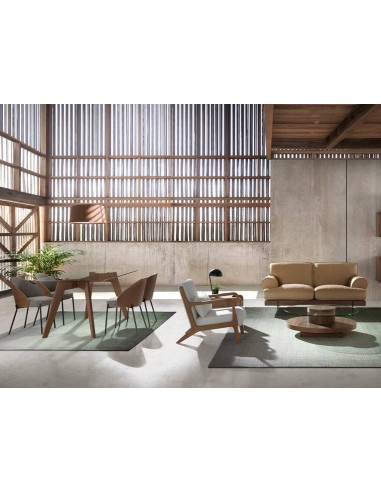 Ángel cerdá 4115. Cadeira UBAID em tecido cinza...